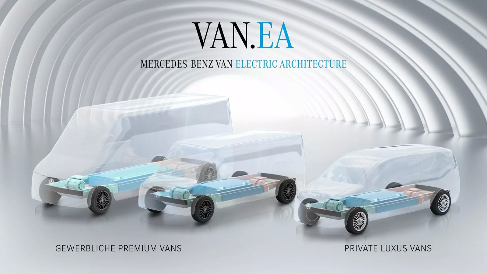 Η VAN.EA είναι η νέα πλατφόρμα για τα ηλεκτρικά βαν της Mercedes